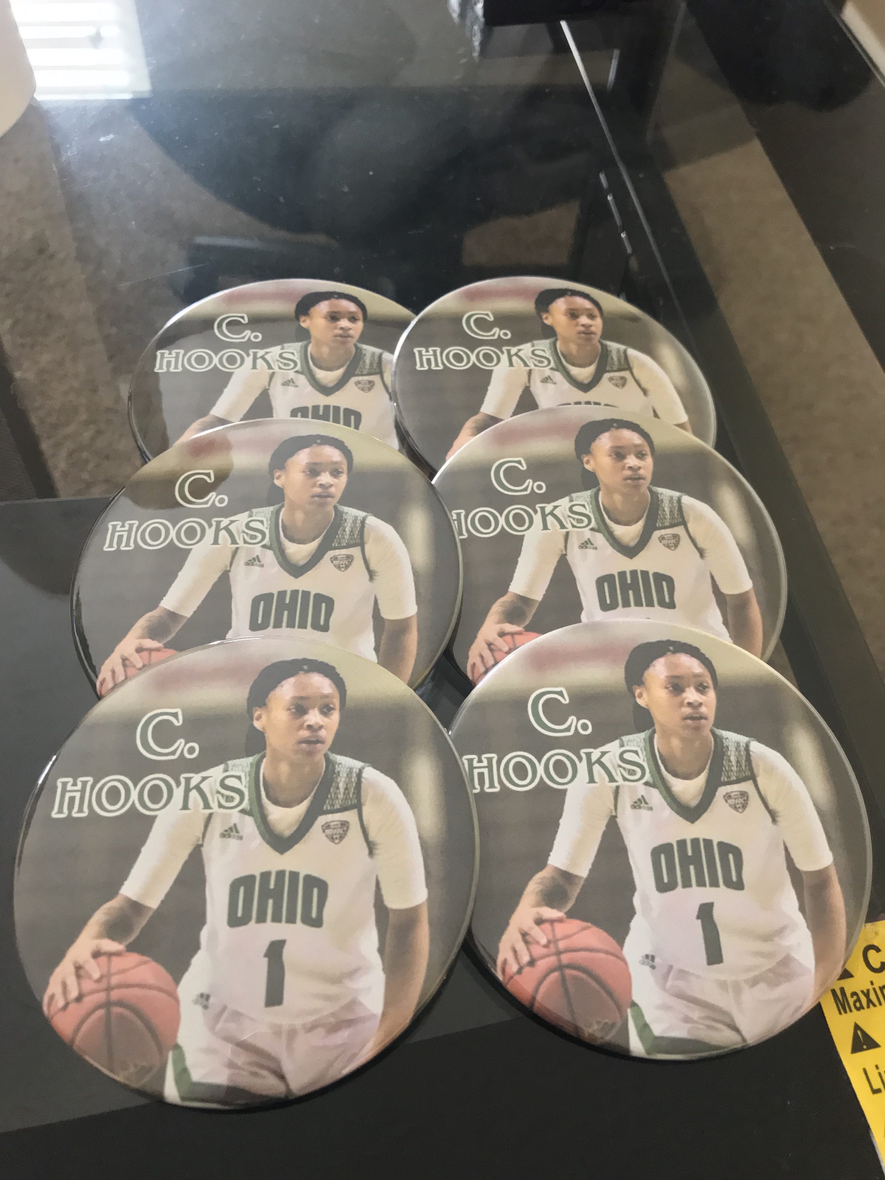 basketball buttons